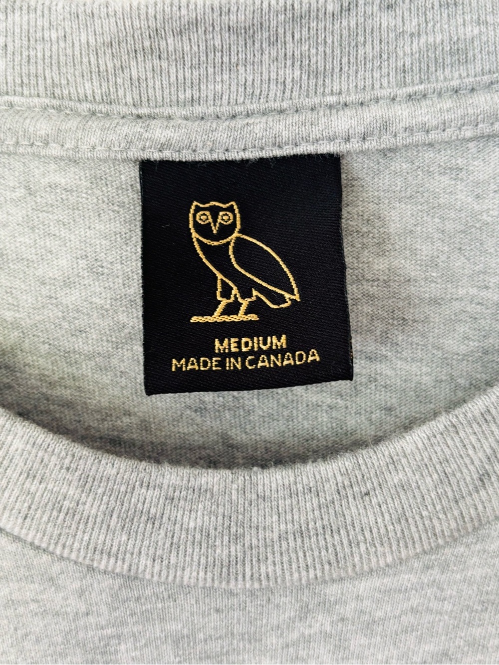 OVO October's Very Own Grey Tshirt size Medium - Picture 4 of 6